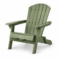 Adirondack Stuhl Eukalyptusholz Olivgrün