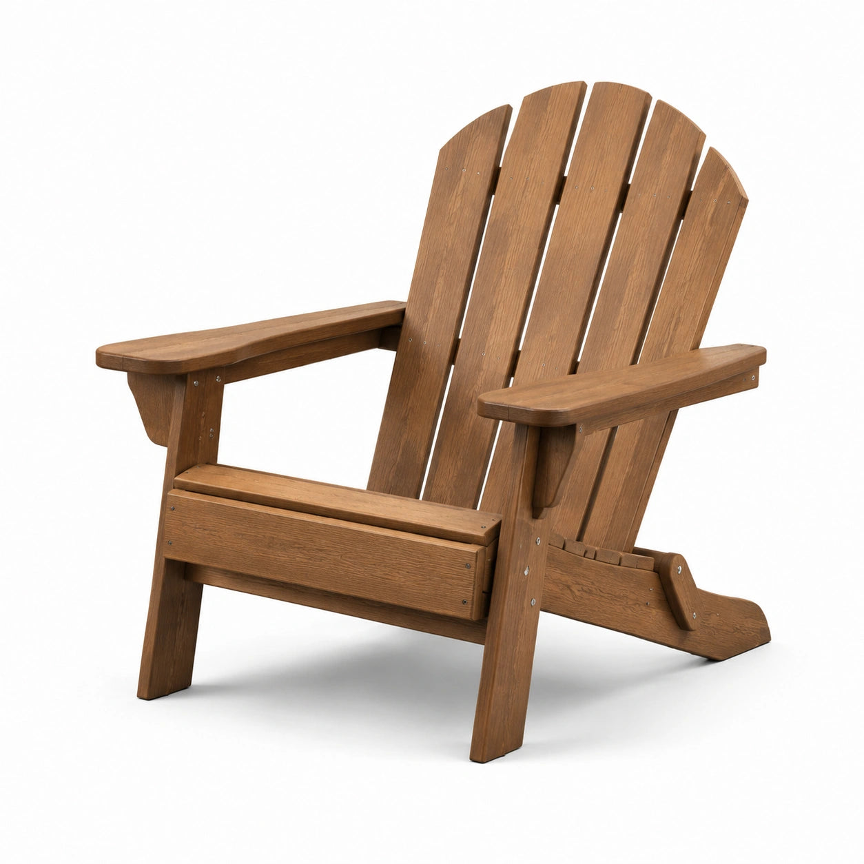 Adirondack Stuhl aus Eichenholz Braun