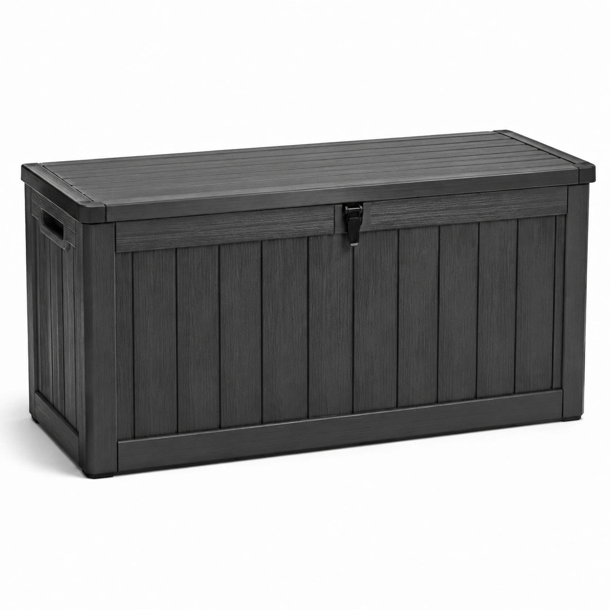 Gartenbox aus Kunststoff Anthrazit 120 x 60 x 55 cm